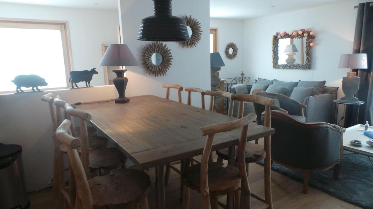 אוש Spacious And Stylish Flat At The Foot Of The Mont-Blanc Ideal For Ski In Ski Out מראה חיצוני תמונה